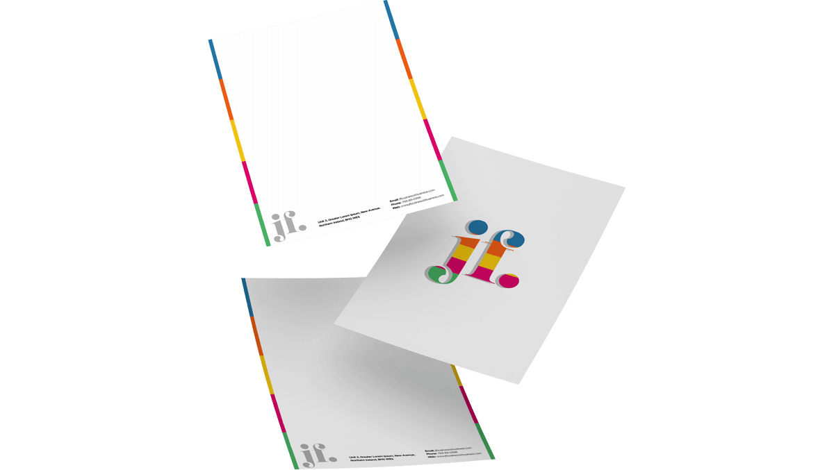 Long Run Letterheads Printed Both Sides